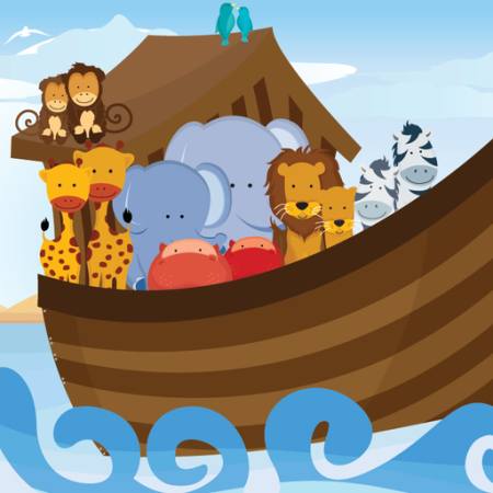 båt, noah, vatten, djur, hav Artisticco Llc - Dreamstime