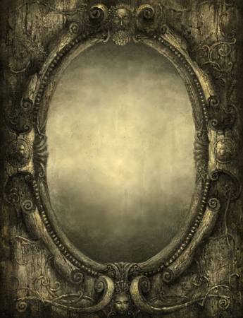 vägg, spegel, oval, objekt Rainbowchaser - Dreamstime