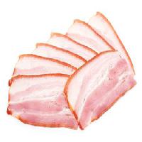 Pixwords Bilden med skinka, bacon, mat, äta, skiva, skivor, fett, hungrigt Niderlander - Dreamstime