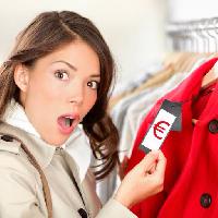 Pixwords Bilden med kvinna, euro, kläder, shopping Ariwasabi