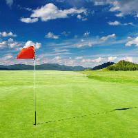 Pixwords Bilden med grön, fält, flagga, golf, sky, moln Dmitry Pichugin (Dmitryp)