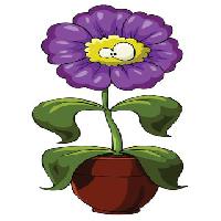 Pixwords Bilden med blomma, bown, lila, ögon, grönt, Dedmazay - Dreamstime