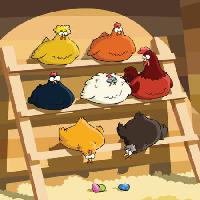 Pixwords Bilden med kyckling, ägg, ägg, hus, ljus Dedmazay - Dreamstime