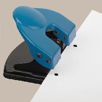 Pixwords Bilden med blå, verktyg, kontor, objekt, papper, hål, svart Burnel1
