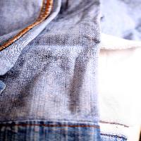 Pixwords Bilden med jeans, kläder, blå Spectral-design
