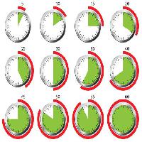 tid, klocka, sekunder, andra, grönt, rött, cirkla Rasà Messina Francesca (Francy874)