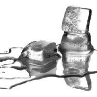 Pixwords Bilden med kub, is, smälta, vatten, släpp, transparent Mcech - Dreamstime