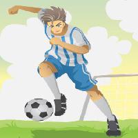 Pixwords Bilden med fotboll, sport, boll, grön, spelare Artisticco Llc - Dreamstime