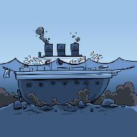Pixwords Bilden med båt, hav, vatten, hav, undervattens, rök Brett Lamb - Dreamstime